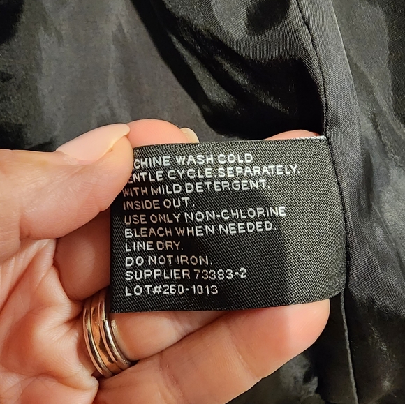 Ana faux leather moto jacket - Picture 5 of 8